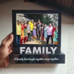 Customized Acrylic Wooden Table Top – Family Theme