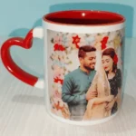 Personalized Heart Shaped Mug